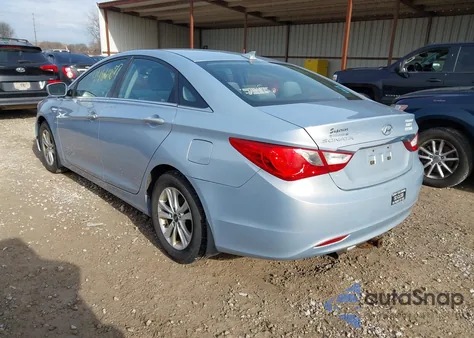 2013 Hyundai Sonata Gls из США, поврежденный, VIN 5NPEB4AC0DH793860